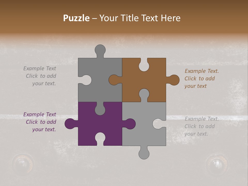 Detail Save Horizontal PowerPoint Template