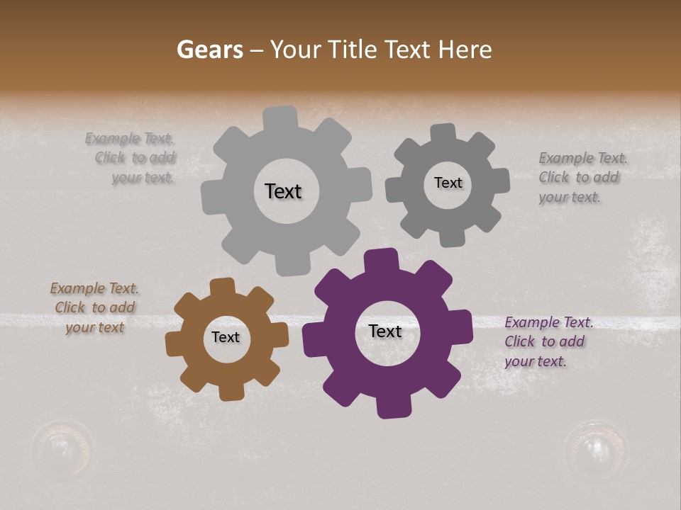 Detail Save Horizontal PowerPoint Template
