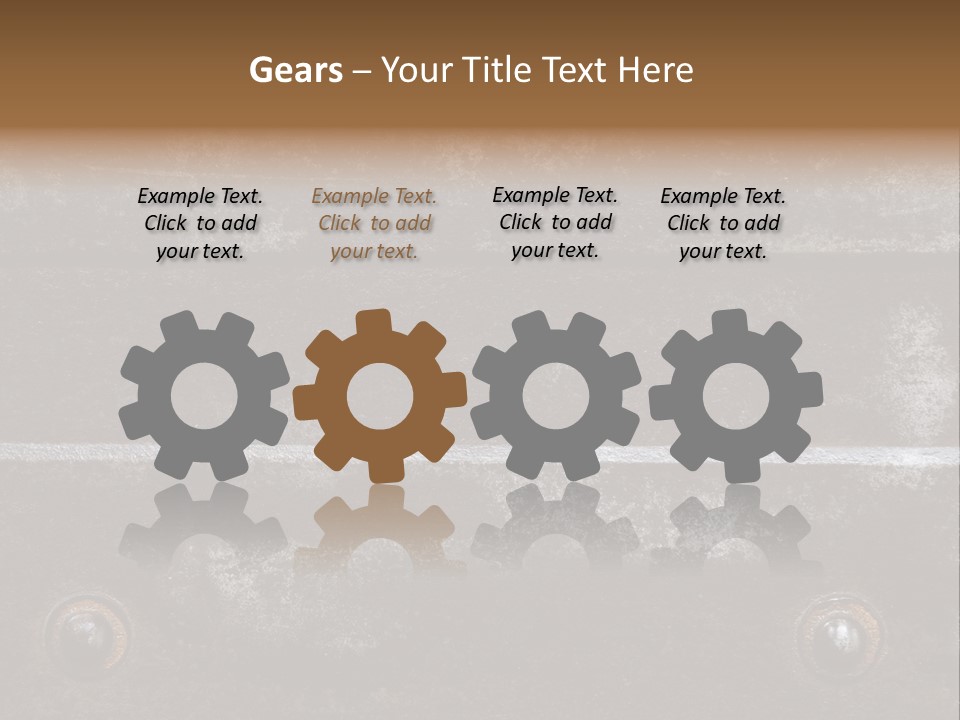 Detail Save Horizontal PowerPoint Template