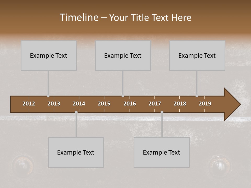 Detail Save Horizontal PowerPoint Template