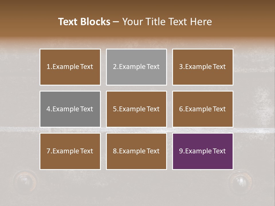 Detail Save Horizontal PowerPoint Template