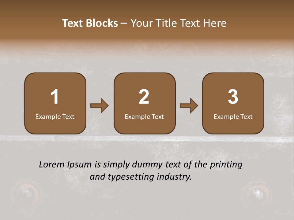 Detail Save Horizontal PowerPoint Template