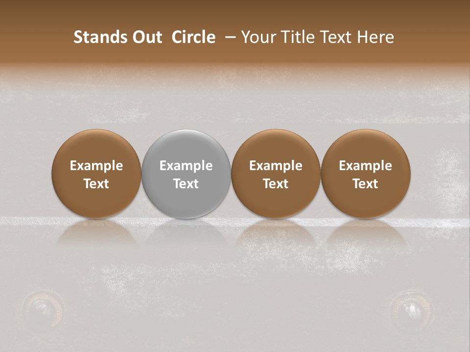 Detail Save Horizontal PowerPoint Template