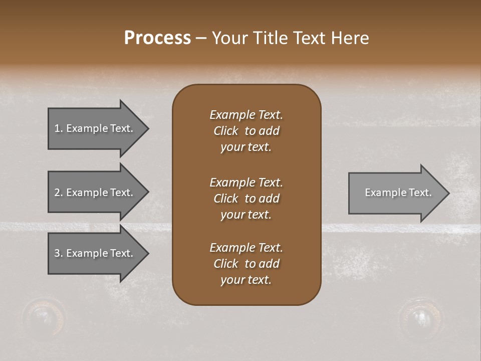 Detail Save Horizontal PowerPoint Template