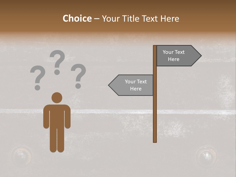 Detail Save Horizontal PowerPoint Template