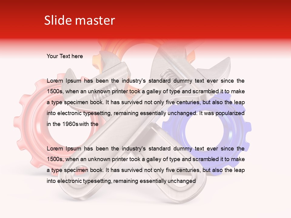 Hard Close Up Construction PowerPoint Template