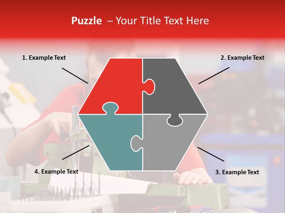Operating Inspecting Factory PowerPoint Template
