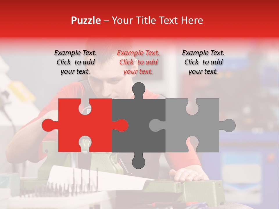 Operating Inspecting Factory PowerPoint Template