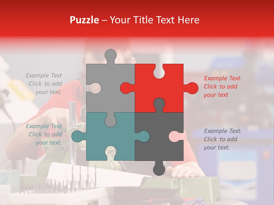 Operating Inspecting Factory PowerPoint Template