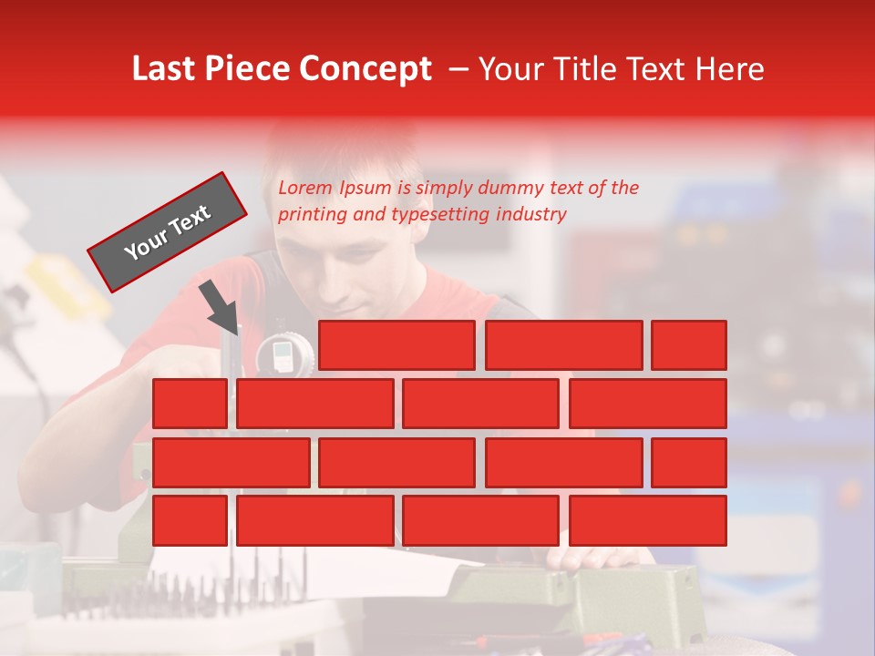 Operating Inspecting Factory PowerPoint Template