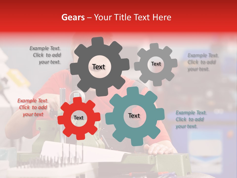 Operating Inspecting Factory PowerPoint Template