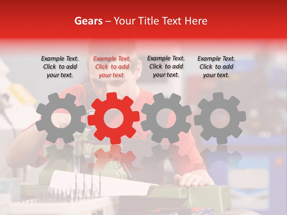 Operating Inspecting Factory PowerPoint Template