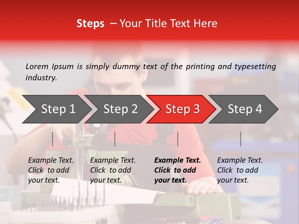 Operating Inspecting Factory PowerPoint Template