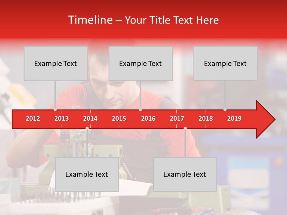 Operating Inspecting Factory PowerPoint Template