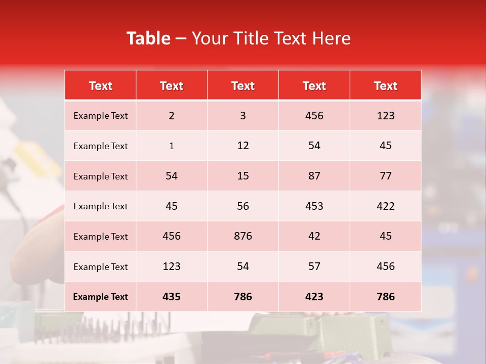 Operating Inspecting Factory PowerPoint Template