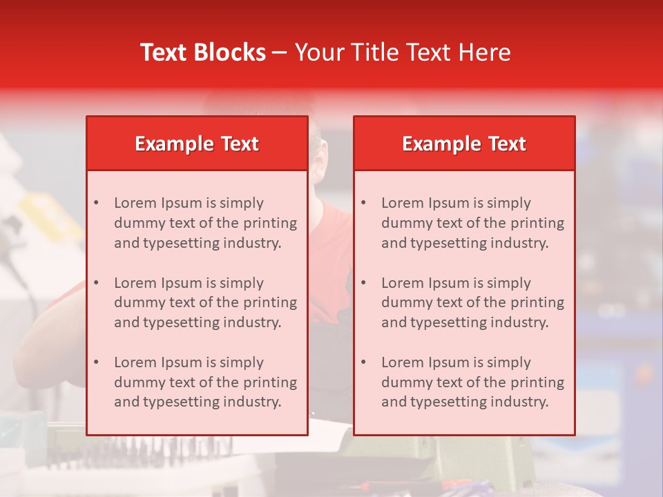 Operating Inspecting Factory PowerPoint Template