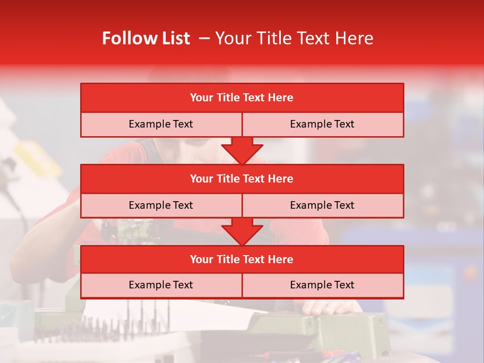 Operating Inspecting Factory PowerPoint Template