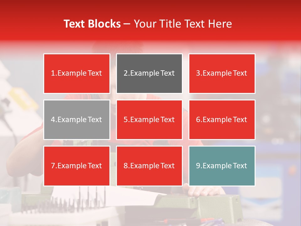 Operating Inspecting Factory PowerPoint Template