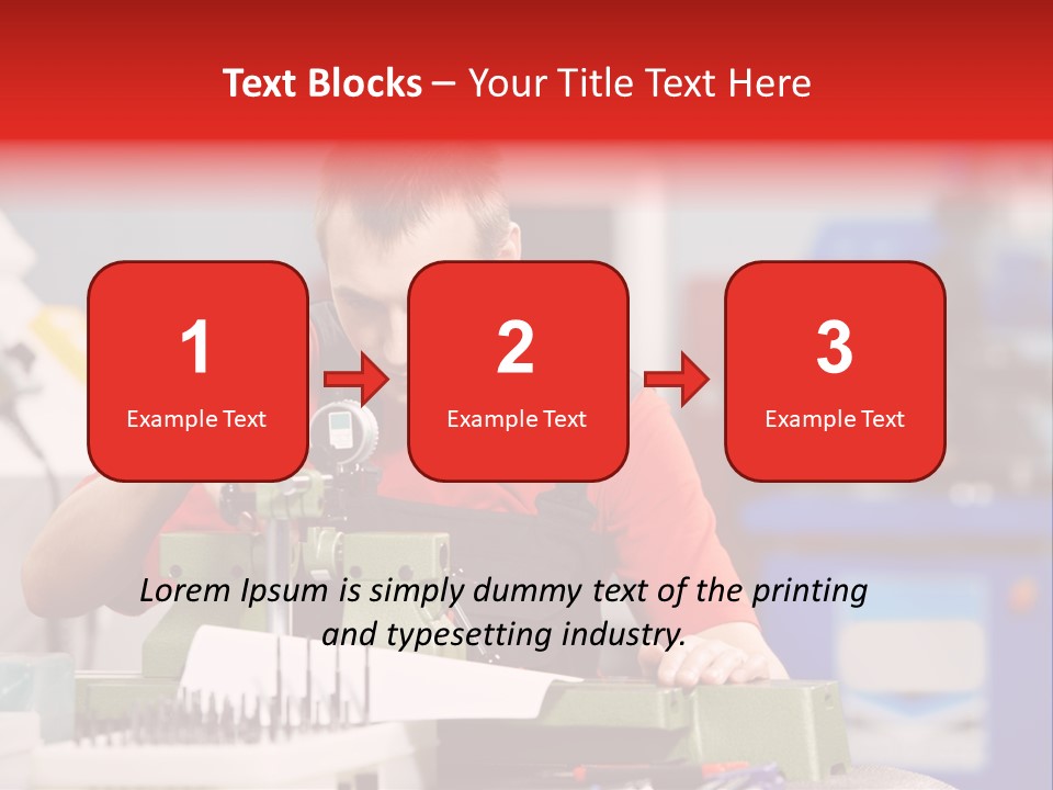 Operating Inspecting Factory PowerPoint Template