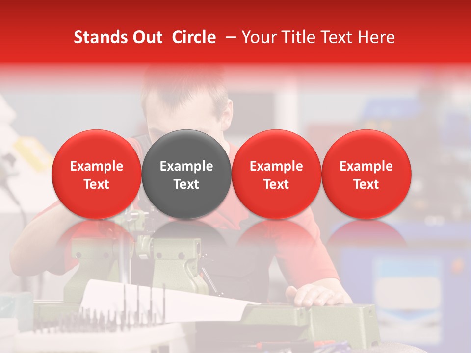 Operating Inspecting Factory PowerPoint Template