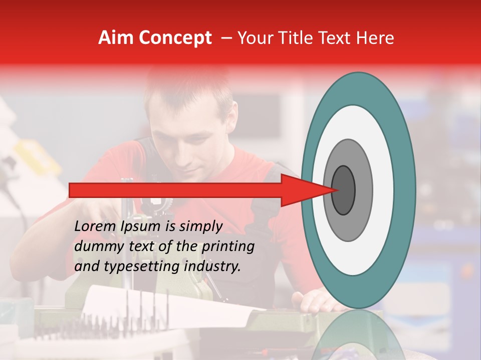 Operating Inspecting Factory PowerPoint Template
