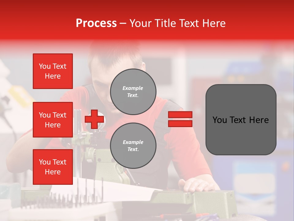Operating Inspecting Factory PowerPoint Template