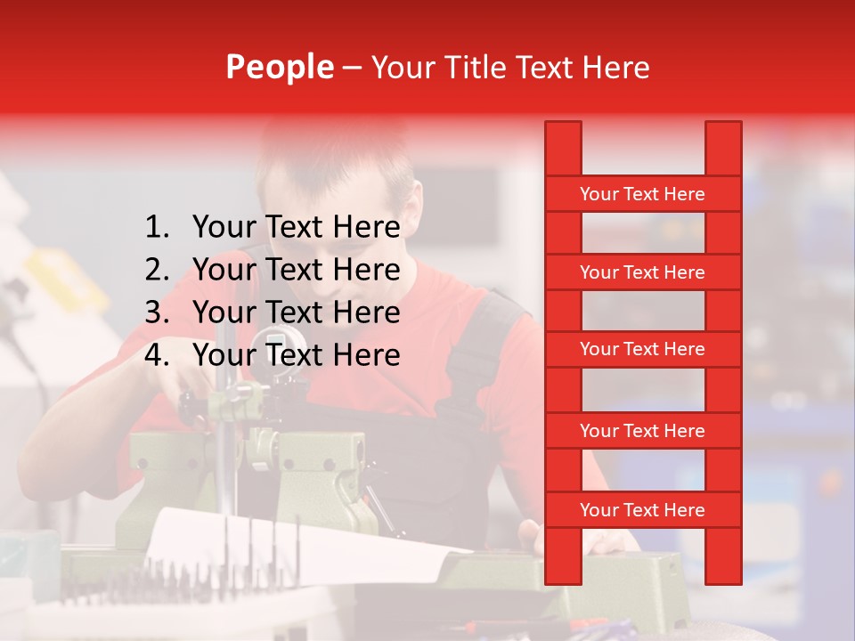 Operating Inspecting Factory PowerPoint Template