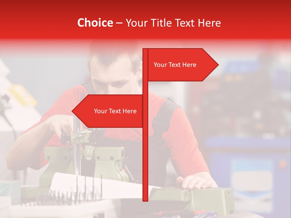 Operating Inspecting Factory PowerPoint Template
