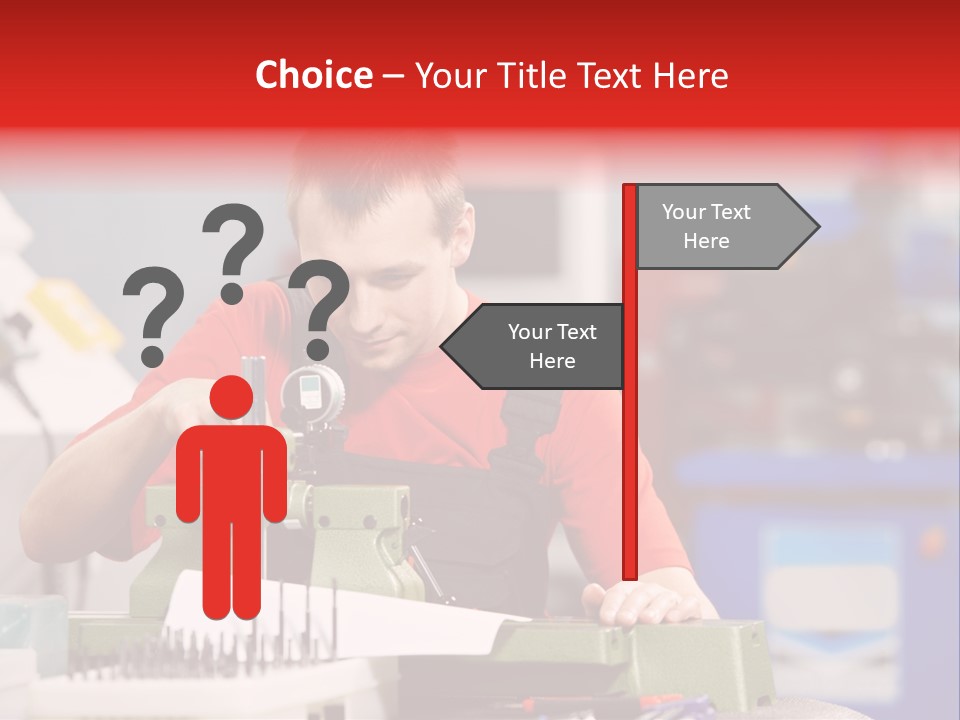 Operating Inspecting Factory PowerPoint Template