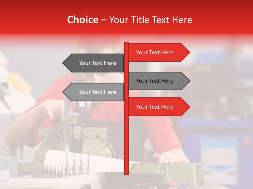 Operating Inspecting Factory PowerPoint Template