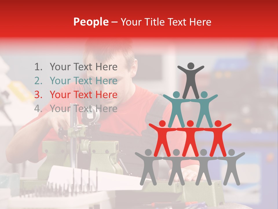 Operating Inspecting Factory PowerPoint Template