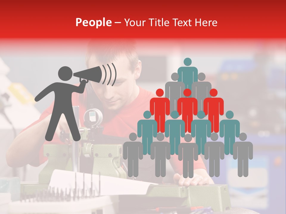 Operating Inspecting Factory PowerPoint Template