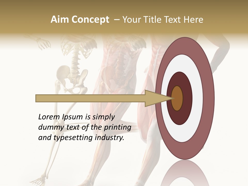 Flesh Anatomic Nature PowerPoint Template