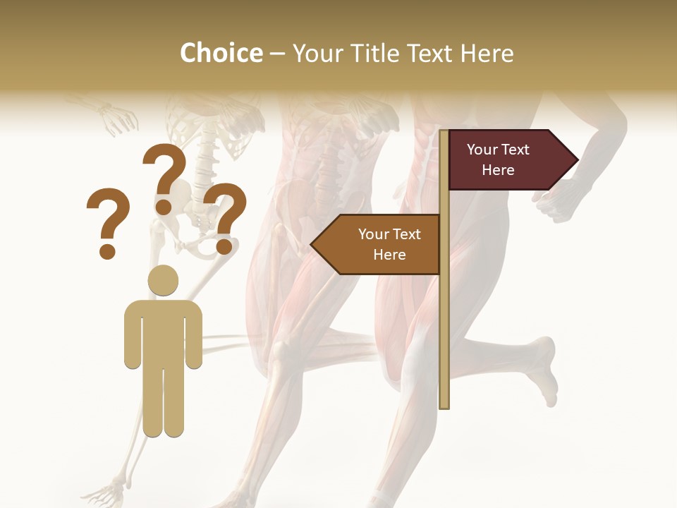 Flesh Anatomic Nature PowerPoint Template