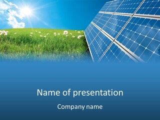 Cell Light Summer PowerPoint Template