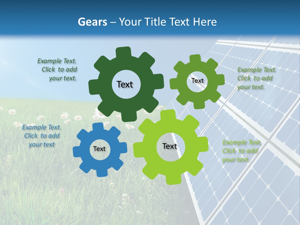 Cell Light Summer PowerPoint Template