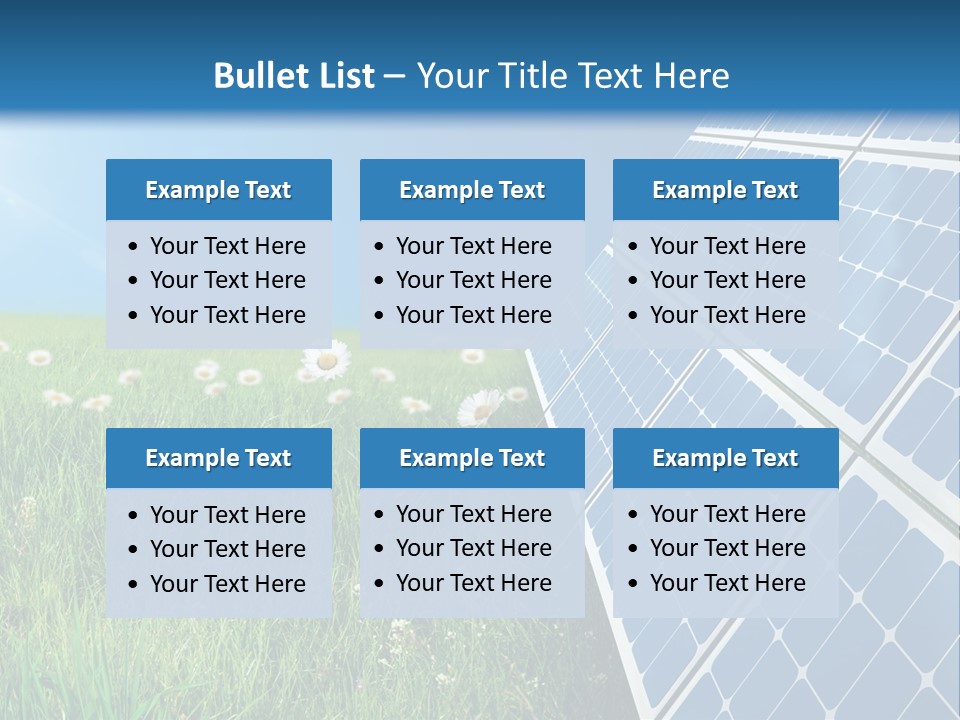 Cell Light Summer PowerPoint Template