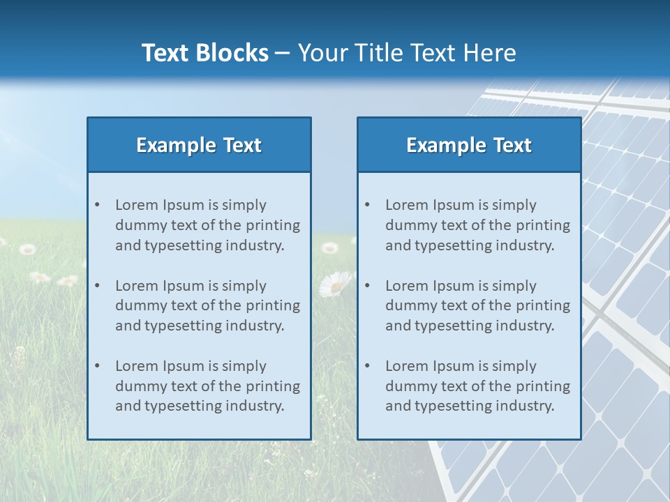 Cell Light Summer PowerPoint Template