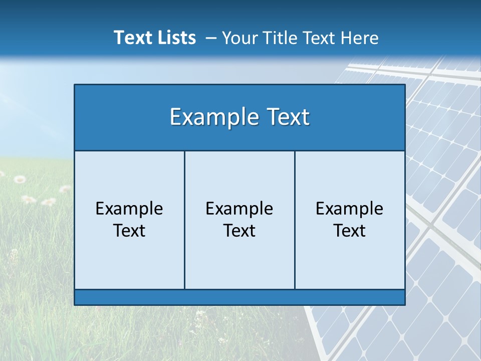 Cell Light Summer PowerPoint Template