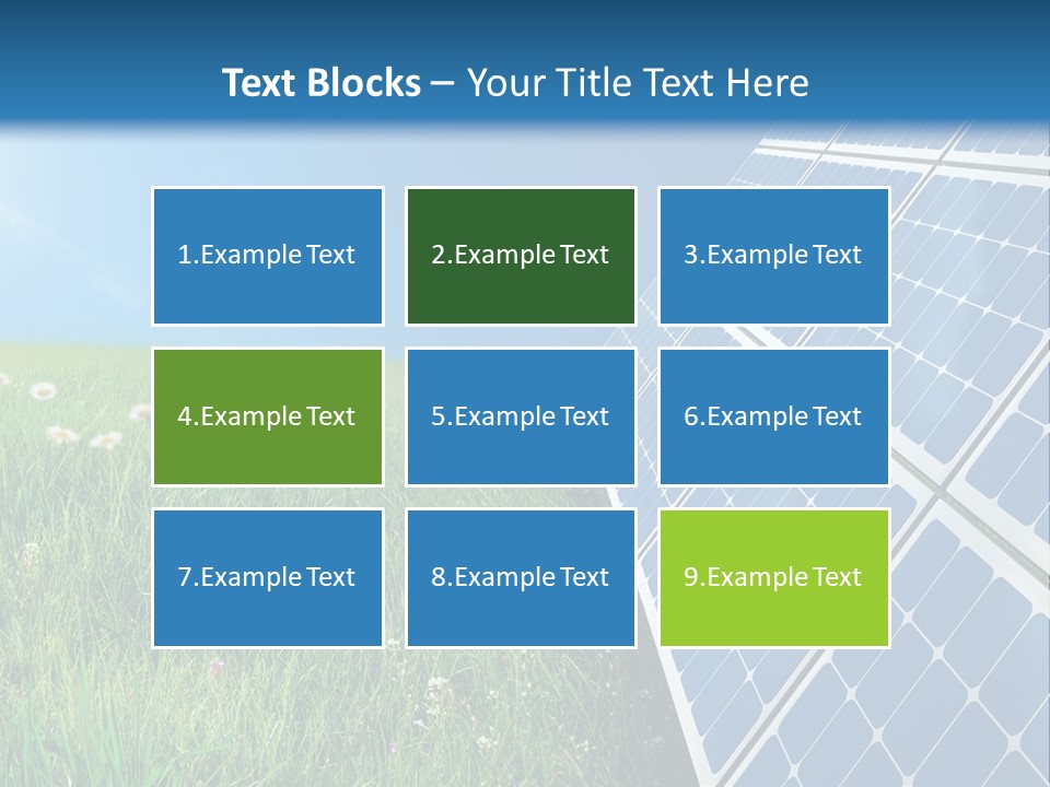 Cell Light Summer PowerPoint Template