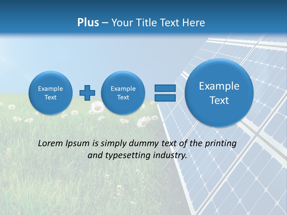 Cell Light Summer PowerPoint Template