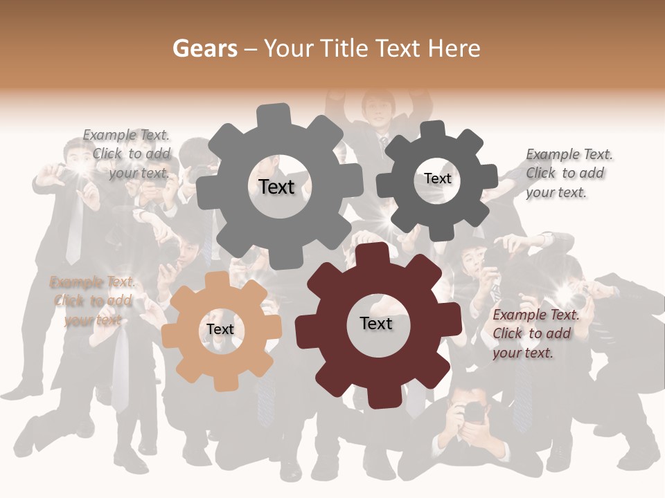 Job Guy Businessman PowerPoint Template