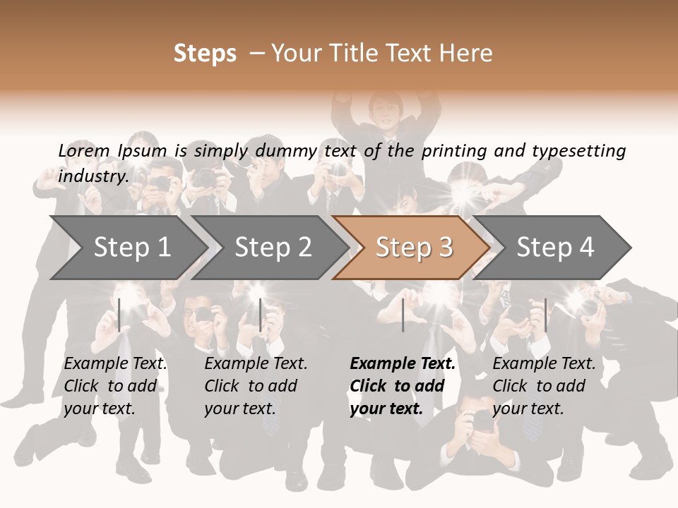 Job Guy Businessman PowerPoint Template