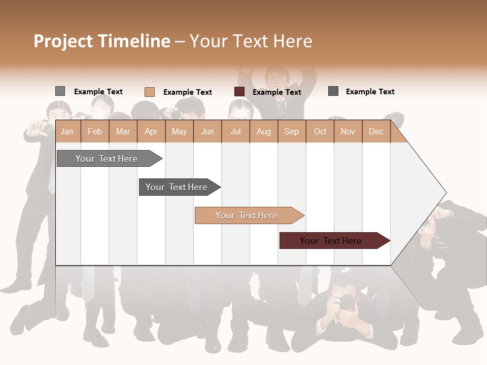 Job Guy Businessman PowerPoint Template