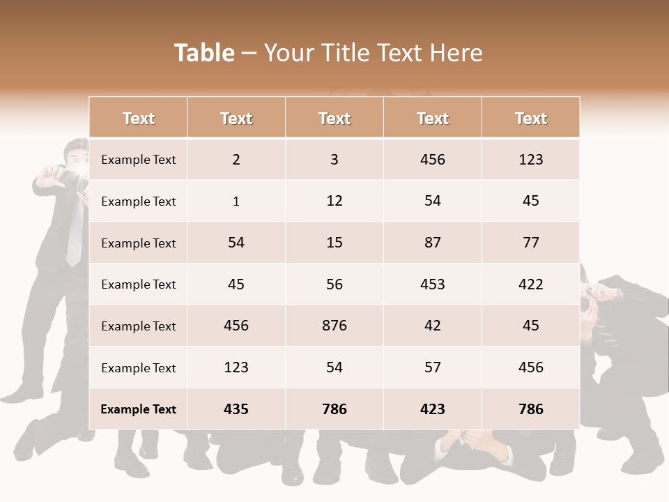Job Guy Businessman PowerPoint Template