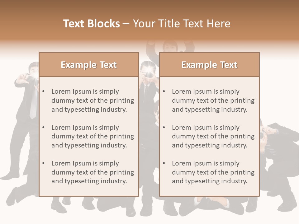Job Guy Businessman PowerPoint Template
