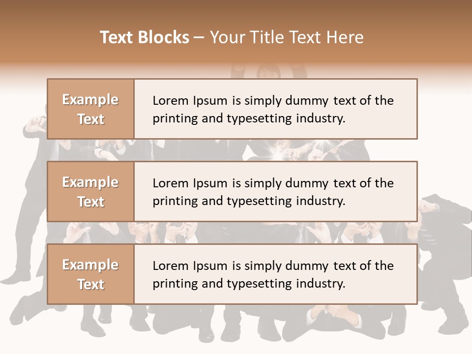 Job Guy Businessman PowerPoint Template