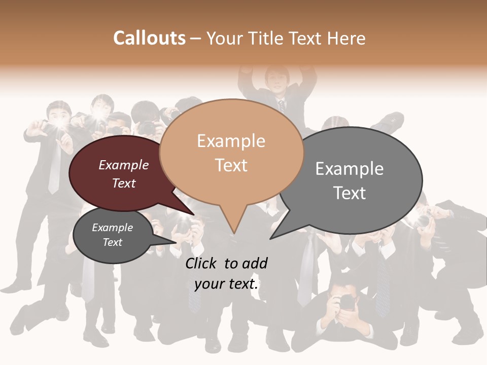 Job Guy Businessman PowerPoint Template