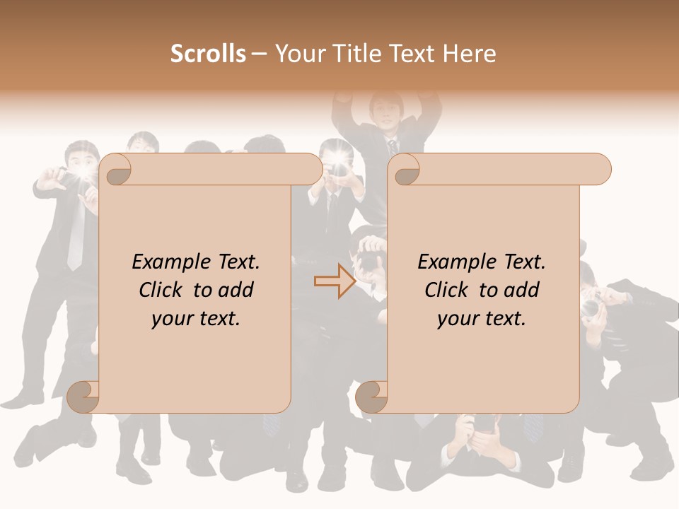 Job Guy Businessman PowerPoint Template