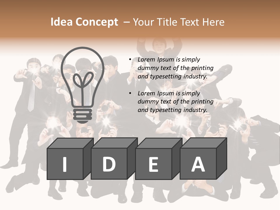 Job Guy Businessman PowerPoint Template